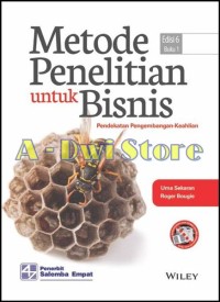 Image of Metode Penelitian untuk Bisnis: Pendekatan Pengembangan-Keahlian