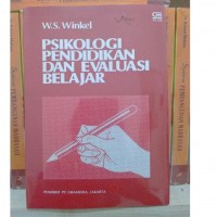 Image of Psikologi pendidikan dan evaluasi belajar