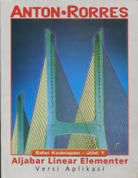 Image of Aljabar Linear Elementer: Versi Aplikasi Jilid 1