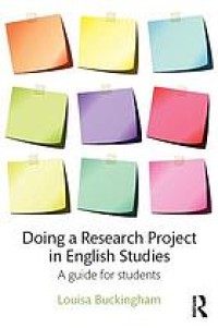 Image of Doing a Research Project in English Studies : A Guide for Students