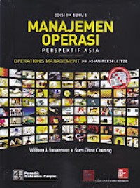 Image of Manajemen Operasi : Perspektif Asia Edisi 9 Buku 1