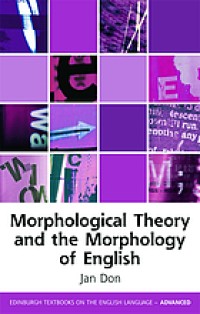 Image of Morphological Theory and the Morphology of English