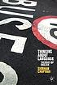 Image of Thinking About Language : Theories of English