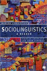 Image of Sociolinguistics: A Reader and Coursebook (Modern Linguistics Series)